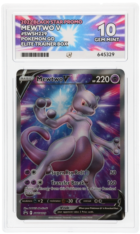 Mewtwo V - ACE 10   (Front)