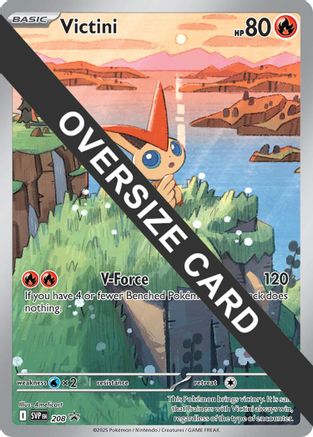 Victini - 208 208 - Jumbo Cards Holofoil