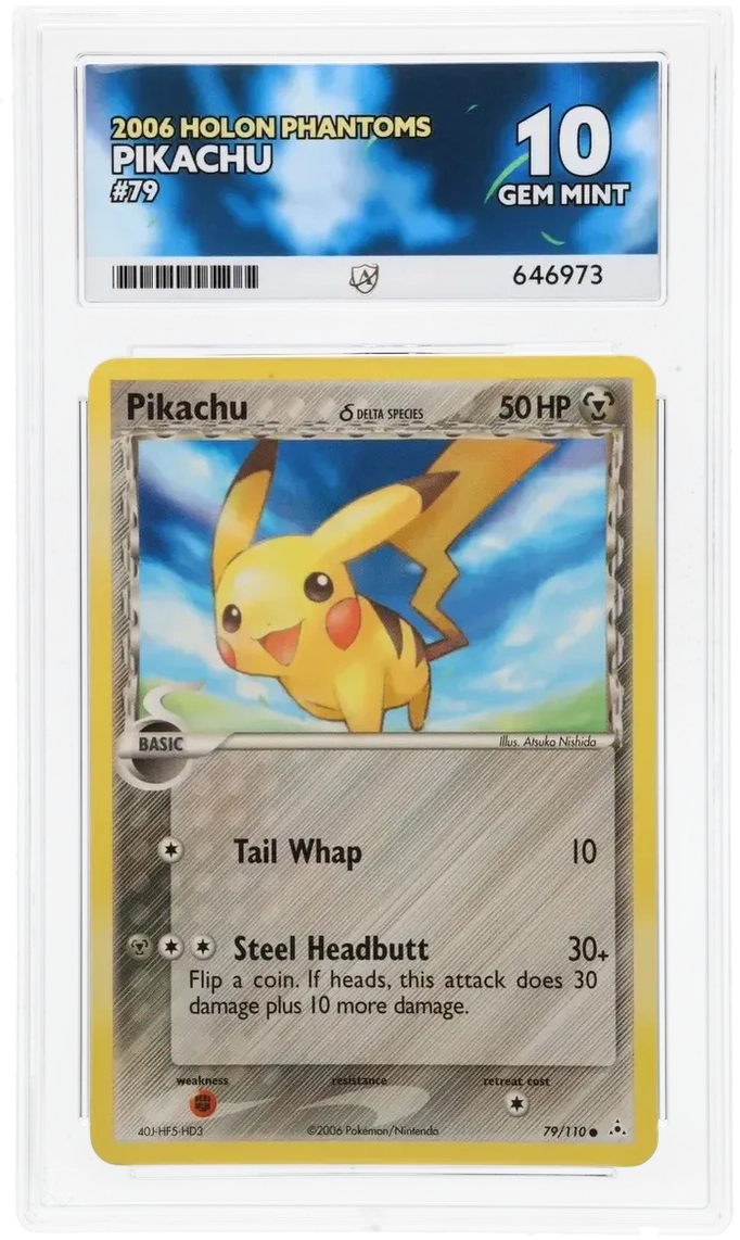 ACE 10 - Pikachu - 79/110 - Holon Phantoms - Pokemon - front