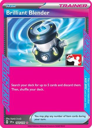 Brilliant Blender 164 - Prize Pack Series Cards Holofoil