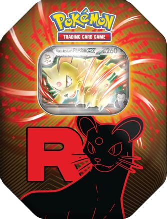 Team Rocket Tin [Team Rocket's Persian ex] (International Version)