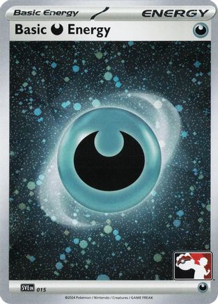 Basic Darkness Energy - 015 (Cosmos Holo) 15 - Prize Pack Series Cards Holofoil