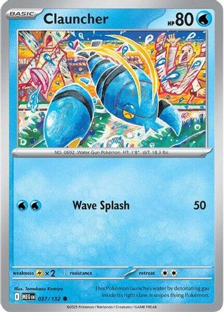 Clauncher 37 - ME01 Mega Evolution