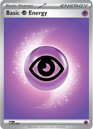 Basic Psychic Energy - 005 5 - MEE Mega Evolution Energies