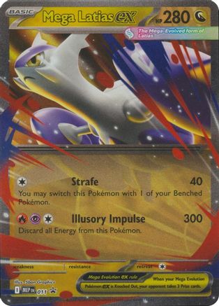 Mega Latias ex - 011 11 - ME Mega Evolution Promo Holofoil