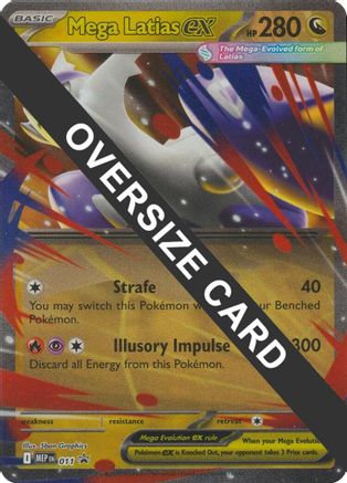 Mega Latias ex - 011 11 - Jumbo Cards Holofoil