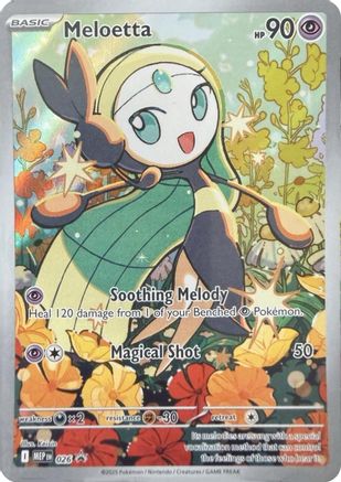 Meloetta - 026 26 - ME Mega Evolution Promo Holofoil