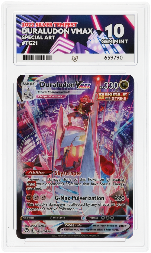 Duraludon VMAX TG21 - Ace 10 - Silver Tempest