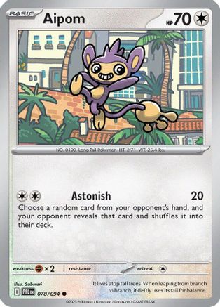 Aipom 78 - ME02 Phantasmal Flames