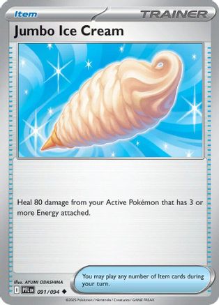 Jumbo Ice Cream 91 - ME02 Phantasmal Flames Reverse Holofoil