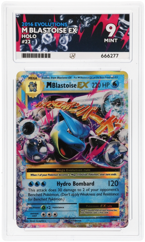M Blastoise EX - ACE 9   (Front)