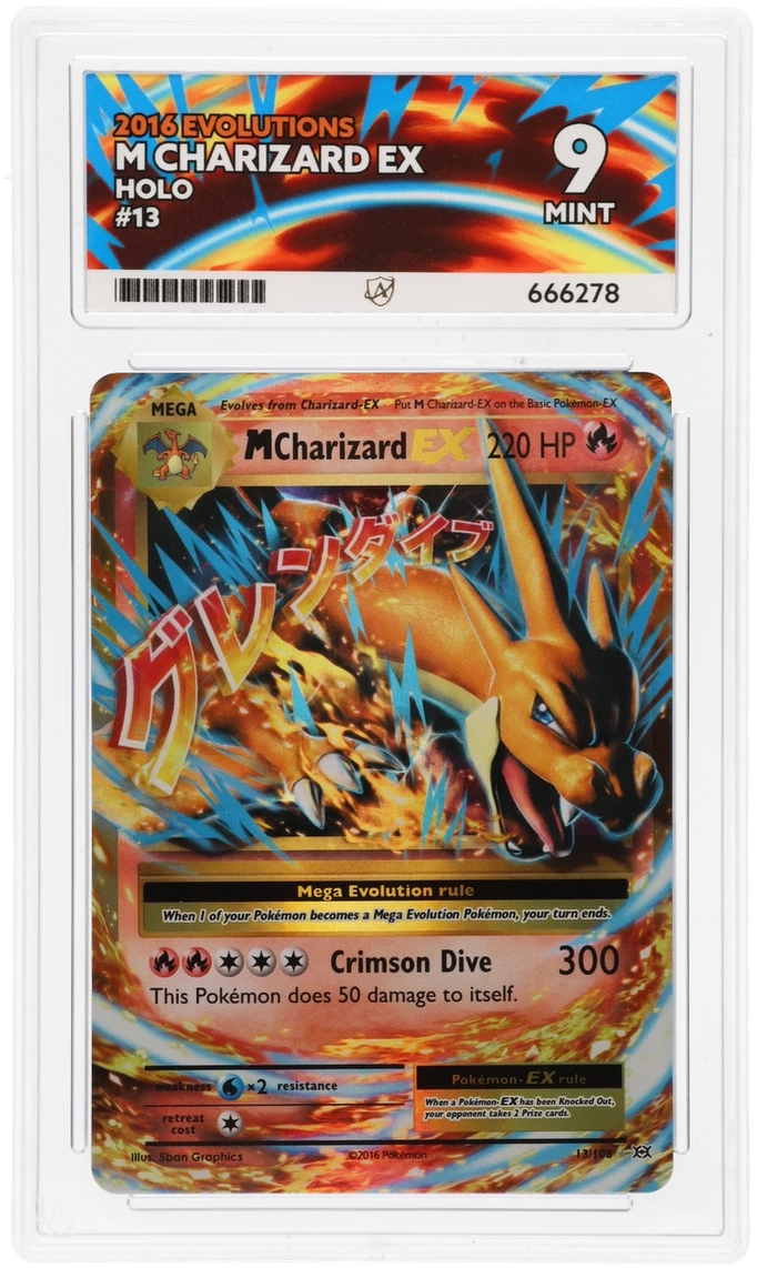 M Charizard EX - ACE 9   (Front)