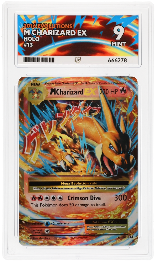 M Charizard EX - ACE 9   (Front)