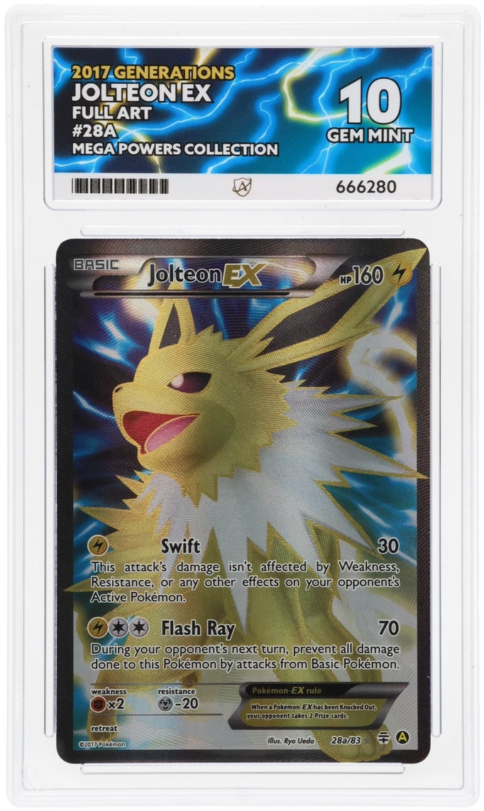 ACE 10 - Jolteon EX - 28a/83 - Generations - Pokemon