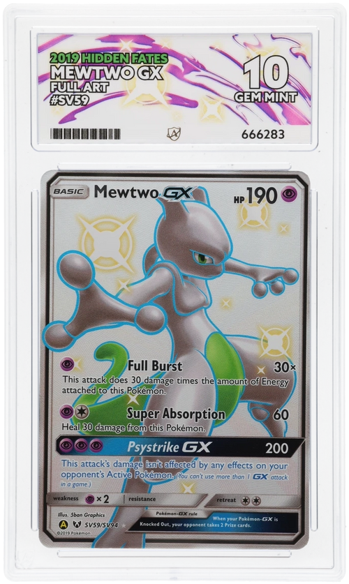 Mewtwo GX - ACE 10   (Front)
