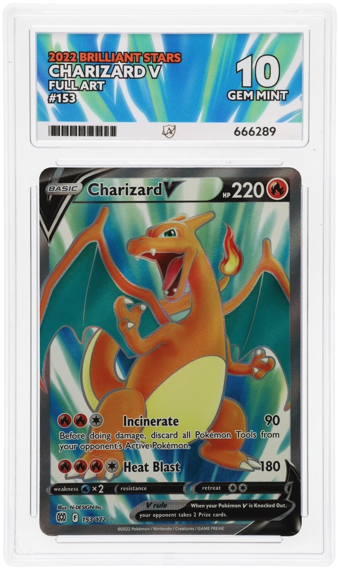 Charizard V - ACE 10   (Front)