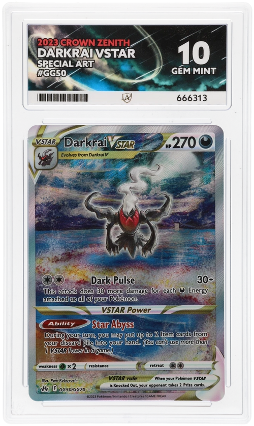 Darkrai VSTAR - ACE 10   (Front)