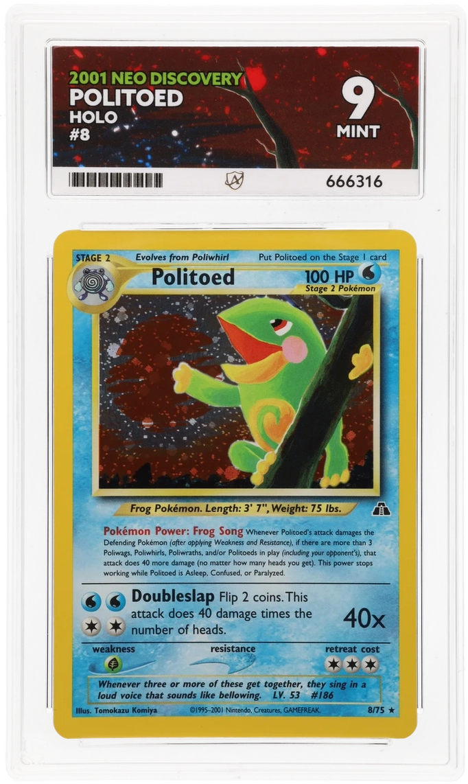 Politoed - ACE 9   (Front)