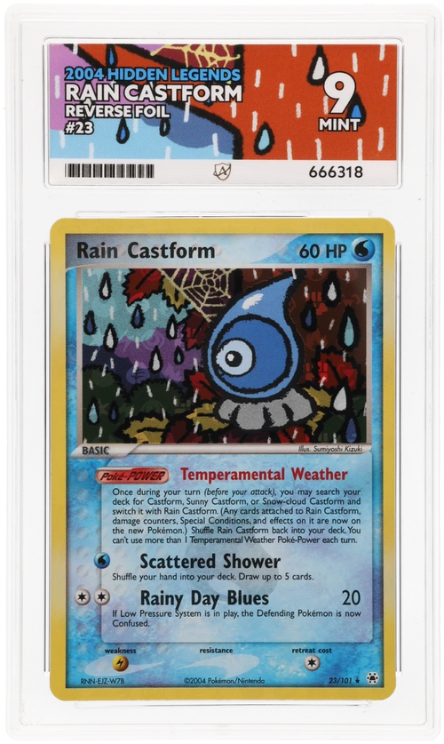 Rain Castform - ACE 9   (Front)