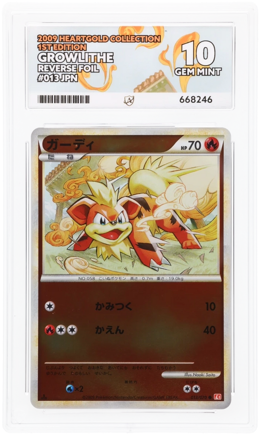 Growlithe - ACE 10   (Front)