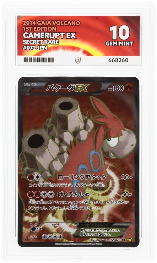 Camerupt EX - ACE 10   (Front)
