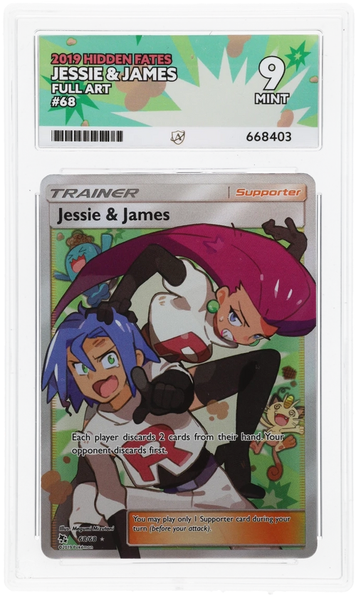 Jessie & James - ACE 9   (Front)