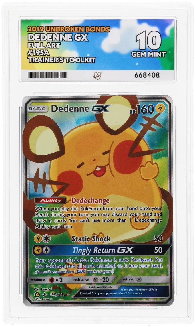 Dedenne GX - ACE 10   (Front)