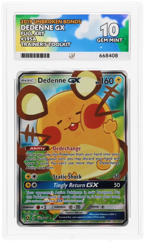 Dedenne GX - ACE 10   (Front)