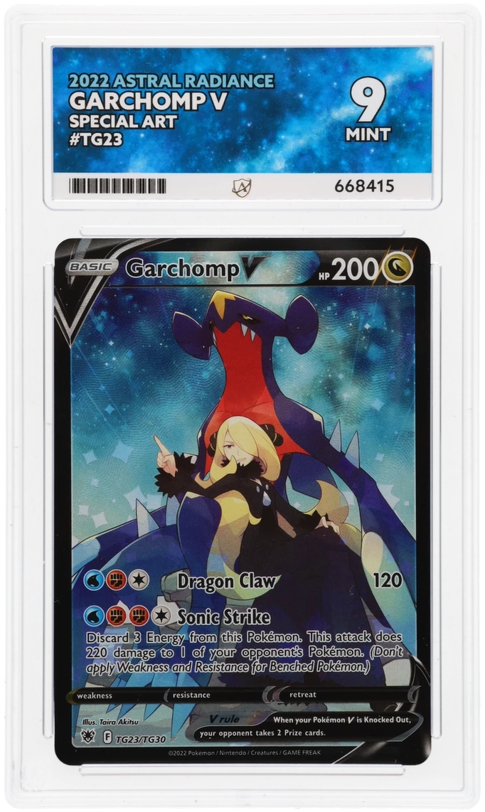 Garchomp V - ACE 9   (Front)