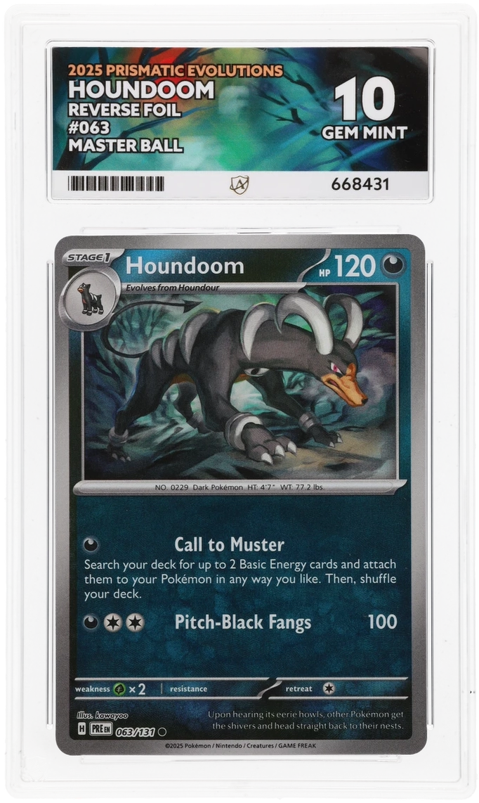 Houndoom - ACE 10   (Front)