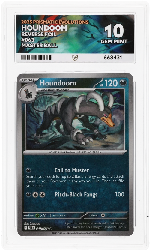 Houndoom - ACE 10   (Front)