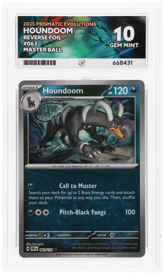 Houndoom - ACE 10   (Front)