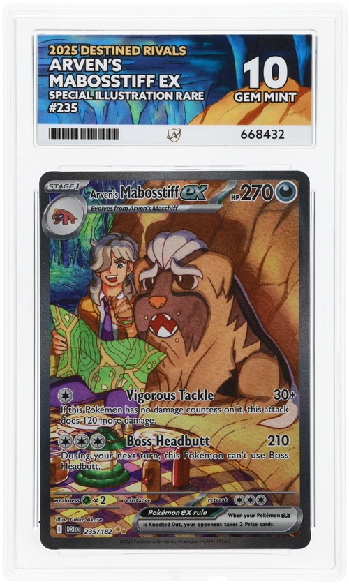 Arven's Mabosstiff ex - ACE 10   (Front)