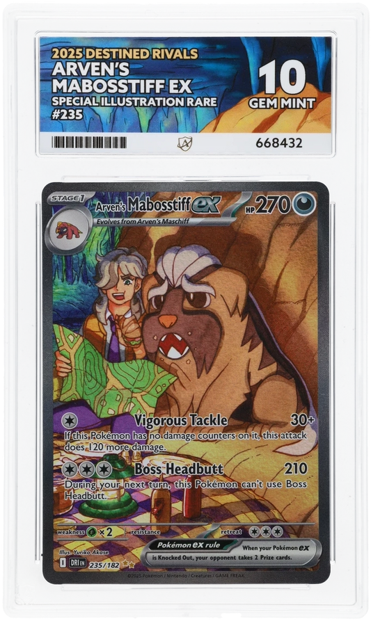 Arven's Mabosstiff ex - ACE 10   (Front)