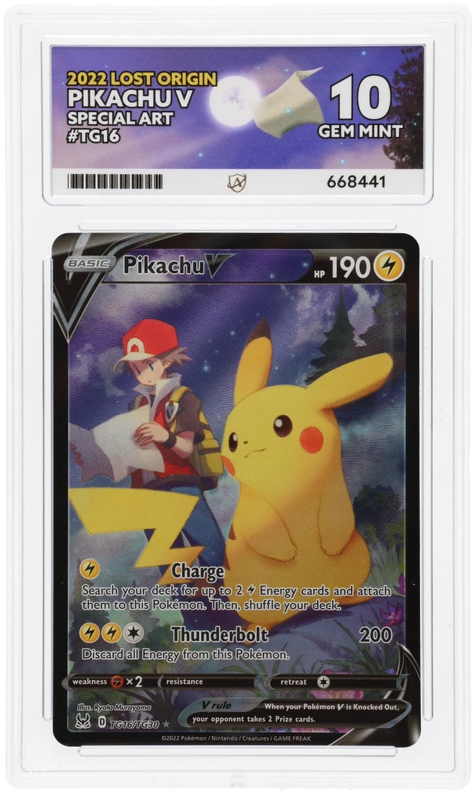 Pikachu V - ACE 10   (Front)