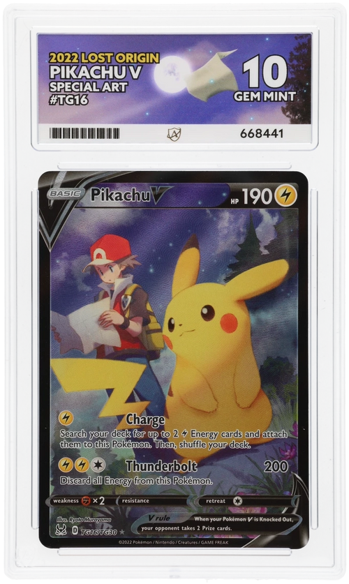 Pikachu V - ACE 10   (Front)