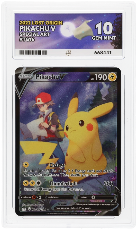 Pikachu V - ACE 10   (Front)