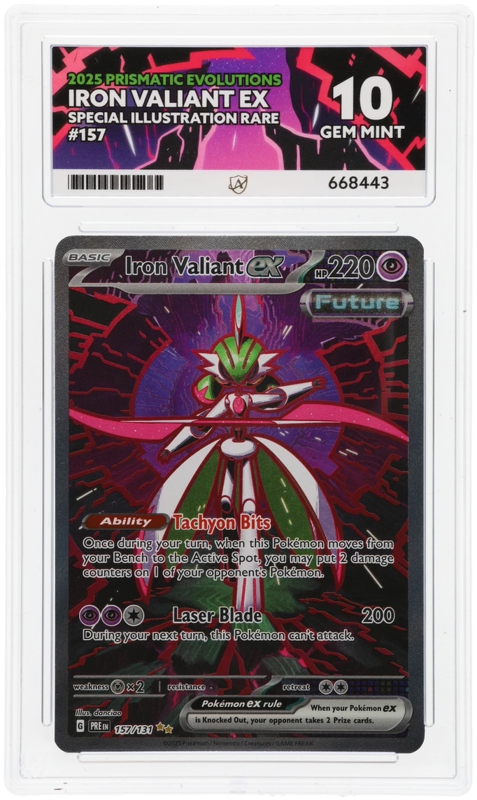 Iron Valiant ex - ACE 10   (Front)