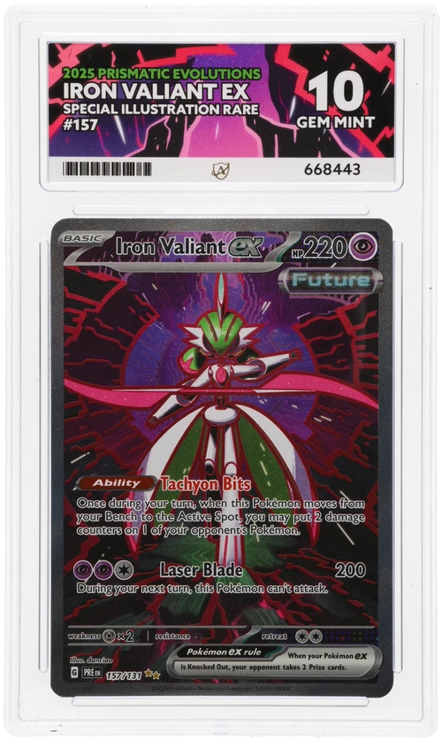 Iron Valiant ex - ACE 10   (Front)