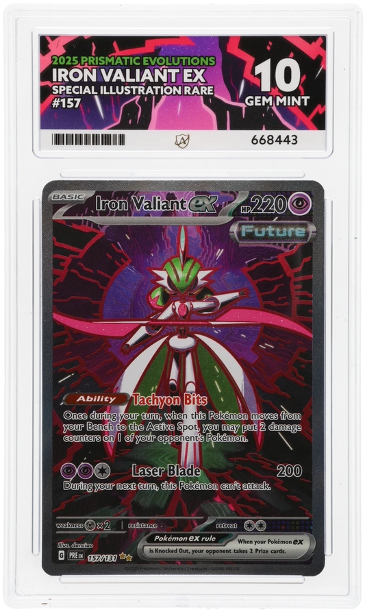 Iron Valiant ex - ACE 10   (Front)