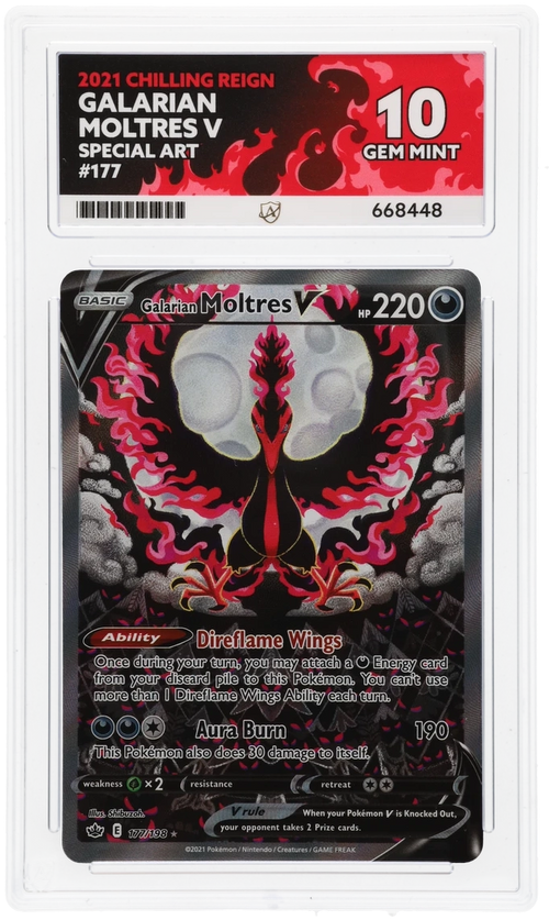 Galarian Moltres V - ACE 10   (Front)