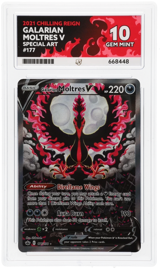 Galarian Moltres V - ACE 10   (Front)