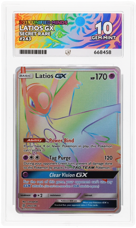Latios GX - ACE 10   (Front)