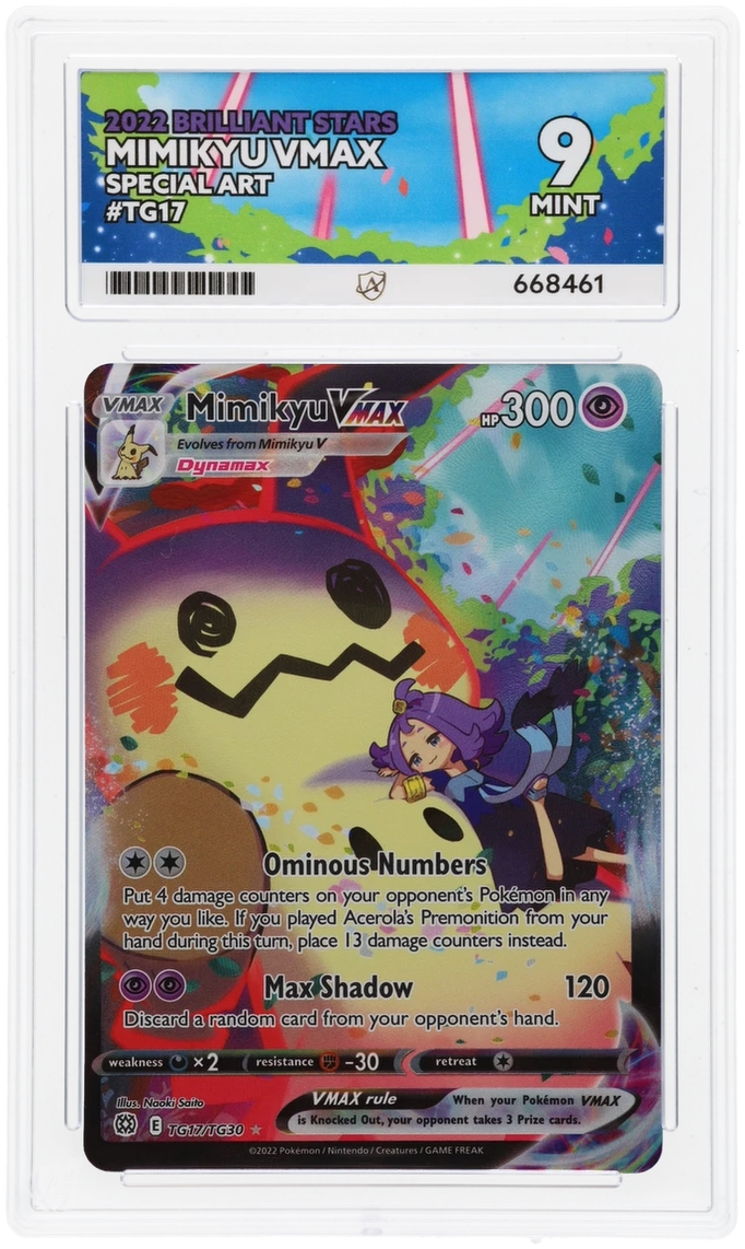 Mimikyu VMAX - ACE 9   (Front)