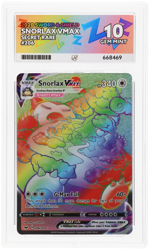 Snorlax VMAX - ACE 10   (Front)