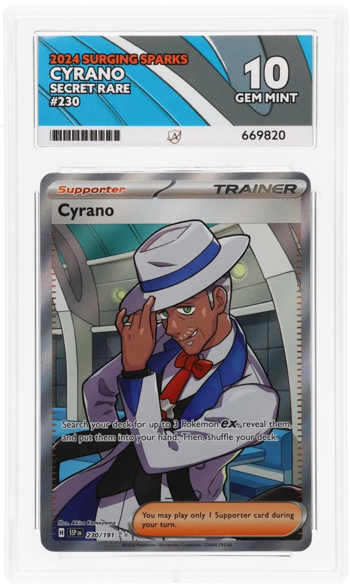 ACE 10 - Cyrano - 230/191 - Surging Sparks - Pokemon