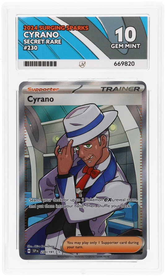 ACE 10 - Cyrano - 230/191 - Surging Sparks - Pokemon