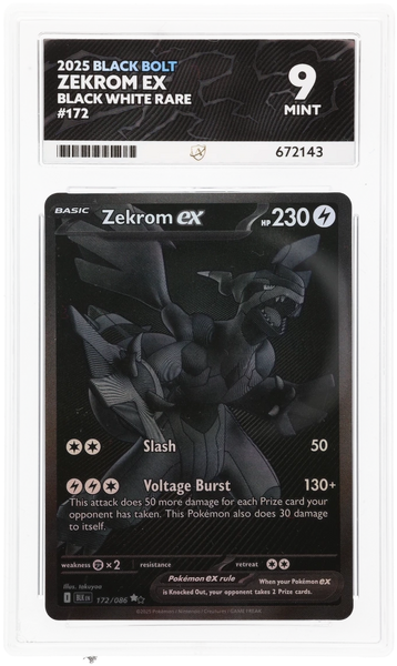 ACE 9 - Zekrom ex - 172/086 - Black Bolt - Pokemon – PokeRand