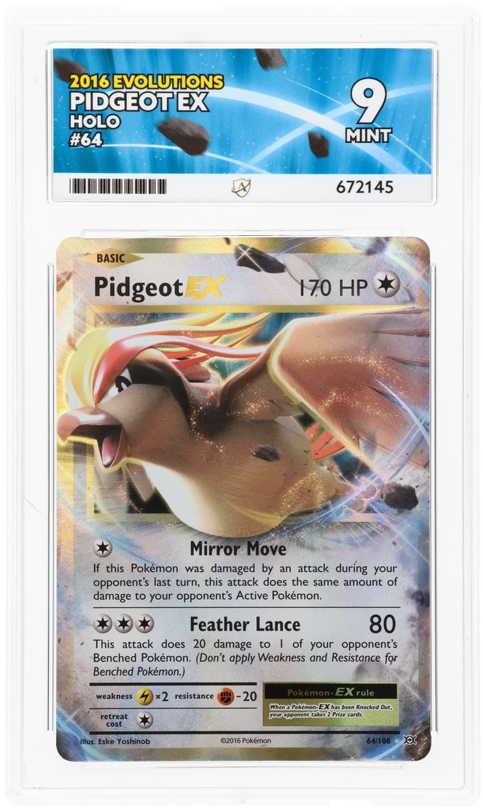 Pidgeot EX - ACE 9   (Front)