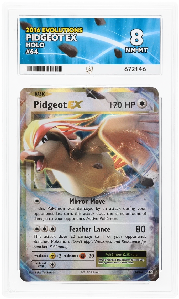 Pidgeot EX - ACE 8   (Front)